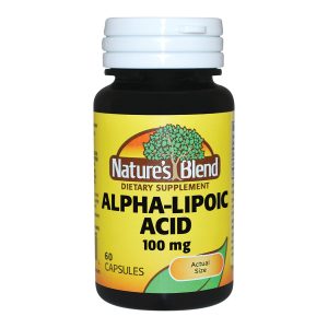 NATIONAL VITAMIN COMPANY Nature's Blend Alpha Lipoic Acid Dietary Supplement 54629011076