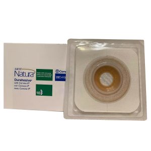CONVATEC Sur-Fit Natura® Two-Piece Durahesive® Skin Barrier, Pre-cut to Fit 13mm stomas 413177