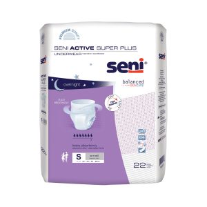 TZMO USA INC Seni® Active Super Plus Overnight Heavy Absorbent Underwear, Small S-SM22-AP1