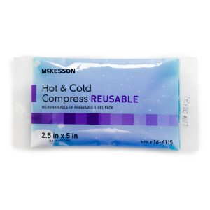 MCKESSON BRAND McKesson Cold and Hot Compress Pack, Reusable, 2-1/2 x 5 Inch 16-6115