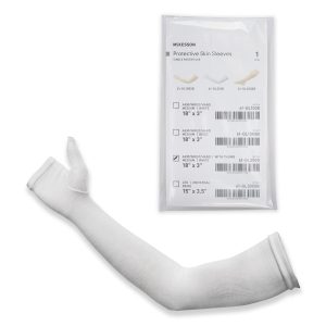 MCKESSON BRAND McKesson Protective Skin Sleeve, Arm/Wrist/Hand, with Thumb, Medium, White 61-GL2000