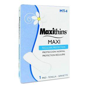 RJ SCHINNER CO Maxithins® Maxi Regular Absorbency, Individually Boxed for Vending Machine Use MT-4