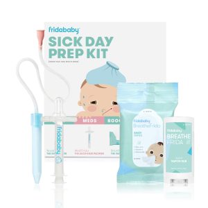 FRIDABABY LLC frida baby Sick Day Prep Kit, NoseFrida + Filters, Accu-Dose, Wipes & Vapor Rub 500000663