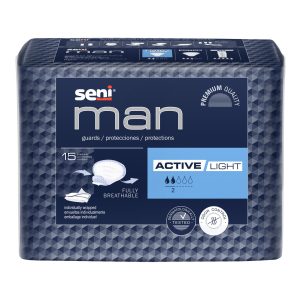 TZMO USA INC Seni® Man Active Light Bladder Control Guards S-AL15-US1