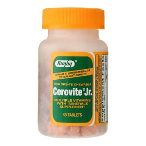 MAJOR PHARMACEUTICALS Cerovite Jr. Multivitamin Supplement 00536344308