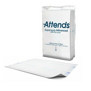 ATTENDS HEALTHCARE PRODUCTS Attends® Supersorb Advanced Underpads with Dry-Lock® ASB-300