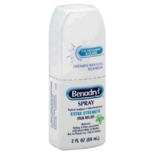 KENVUE BRANDS LLC Benadryl® Diphenhydramine / Zinc Acetate Itch Relief Spray 511714400