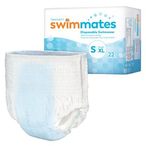 PRINCIPLE BUSINESS ENTERPRISES Swimmates™ Bowel Containment Swim Brief, for those with Midsections 22 – 36" 2844