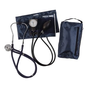 MABIS HEALTHCARE Mabis® MatchMates Aneroid Sphygmomanometer and Stethoscope Blood Pressure Kit 01-360-241