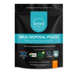 VERDE ENVIRONMENTAL TECHNOLOGIES INC Deterra® Drug Disposal Pouch for Disposal of Pharmaceuticals, Medium 7018-CASE