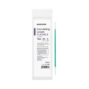 MCKESSON BRAND McKesson Inoculating Loop with Needle, 10 µL, 20 centimeter Length 16-FLWN