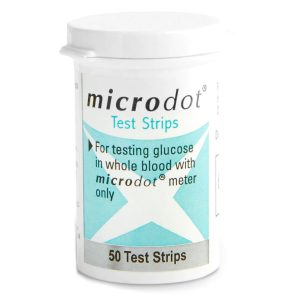 CAMBRIDGE SENSORS USA microdot® Blood Glucose Test Strips 169-50