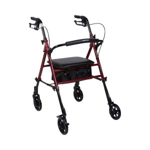 MCKESSON BRAND McKesson Four-Wheel Rollator 146-RTL10261RD