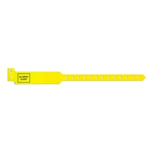PDC HEALTHCARE Sentry® SuperBand® Allergy Alert Identification Band, 12 – 13 Inch, Yellow 5052-14-PDJ