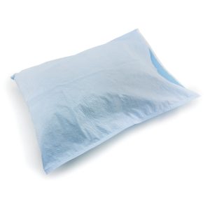 MCKESSON BRAND McKesson Blue Tissue/Poly Disposable Pillowcase, 21 x 30 Inch 18-918