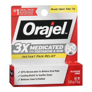 CHURCH AND DWIGHT Orajel® 3X Medicated for Toothache & Gum Gel 10237070125