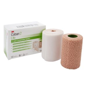 SOLVENTUM CORPORATION 3M™ Coban™ 2 Lite Two-Layer Compression Bandage System, 10 cm x 4.7 meters 2794N
