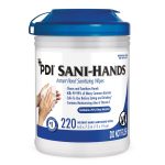 PROFESSIONAL DISPOSABLES Sani-Hands Hand Sanitizing Wipes, Ethyl Alcohol, Canister P15984