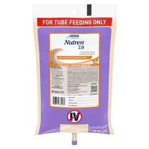 NESTLE HEALTHCARE NUTRITION Nutren® 2.0 Tube Feeding Formula, 1000 mL Ready to Hang Prefilled Container 00798716441469