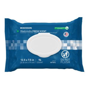 MCKESSON BRAND McKesson® Fresh Scent Personal Cleansing Wipe, Nonflushable WPW96