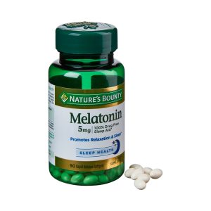 US NUTRITION Nature's Bounty® Melatonin Natural Sleep Aid 07431215745