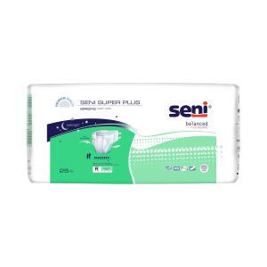 TZMO USA INC Seni® Super Plus Overnight Heavy Absorbency Incontinence Brief, Regular S-RE25-BP1