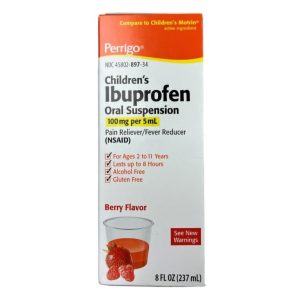 PERRIGO COMPANY Perrigo Ibuprofen Children's Pain Relief 45802089726