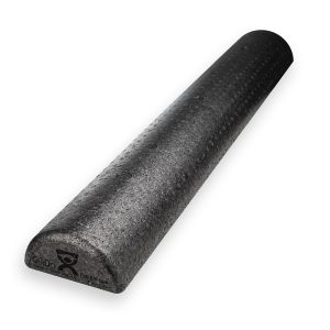 FABRICATION ENTERPRISES CanDo® Half-Round Foam Roller, Extra Firm, 6 x 36 Inch 30-2290