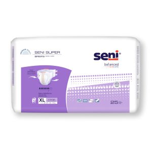 TZMO USA INC Seni® Super Heavy Absorbency Incontinence Brief, Extra Large S-XL25-BS1