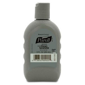 GOJO Purell® Advanced Instant Hand Sanitizer Biobased Gel, 3-ounce Bottle 9624-24