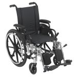 DRIVE DEVILBISS HEALTHCARE drive™ Viper Lightweight Wheelchair, 14-Inch Seat Width L414DDA-ELR