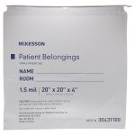 MCKESSON BRAND McKesson Patient Belongings Bag, Clear 30431100