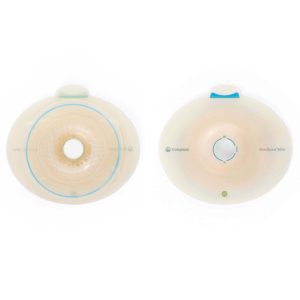 COLOPLAST SenSura® Mio Flex Convex Light Ostomy Barrier, 28 mm Stoma Opening, Red Match 16486