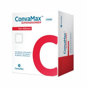 CONVATEC ConvaMax™ Superabsorber Nonadhesive without Border Foam Dressing, 4 x 8 Inch 422568