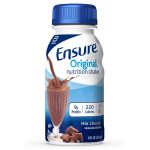 ABBOTT NUTRITION Ensure® Original Nutrition Shake, Chocolate, 8-ounce bottle 57231