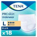 ESSITY HMS NORTH AMERICA INC Tena® ProSkin™ Plus Fully Breathable Absorbent Underwear, Large 72633