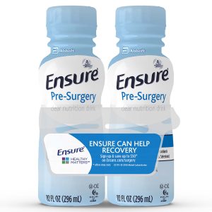 ABBOTT NUTRITION Ensure® Pre-Surgery Strawberry Clear Carbohydrate Drink, 10-ounce bottle 66437