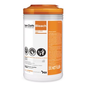PROFESSIONAL DISPOSABLES Sani-Cloth® Surface Disinfectant Cleaner, 65 Wipes per Canister P25784
