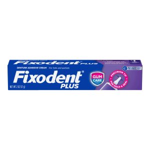 PROCTER & GAMBLE Fixodent Plus Denture Adhesive Cream Gum Care 07666030021