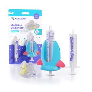 PLAYHOUSE MD Medicine Buddy™ Rocket Medication Dispenser for Infants, Babies & Toddlers 1011