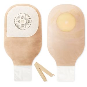 HOLLISTER Premier™ One-Piece Ultra Clear Colostomy Pouch, 64mm Flange 88501