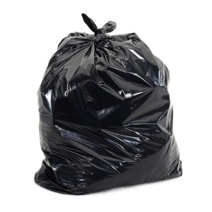 COLONIAL BAG CORP Colonial Bag Extra Heavy Duty Trash Bag, Black, 33-gallon Capacity HCR40XB