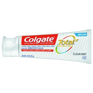 Colgate Total Toothpaste, Clean Mint Flavor, 3.3 oz Tube 61044316
