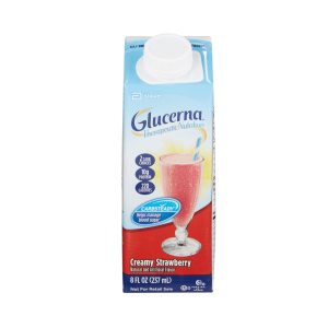 ABBOTT NUTRITION Glucerna® Strawberry Therapeutic Nutrition Shake, 8-ounce carton 64925
