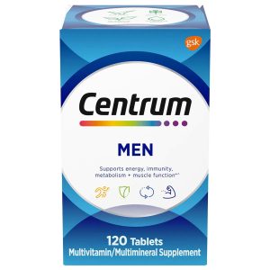 GLAXO CONSUMER PRODUCTS Centrum Men Multivitamin/Multimineral Supplement Tablets 30573475792