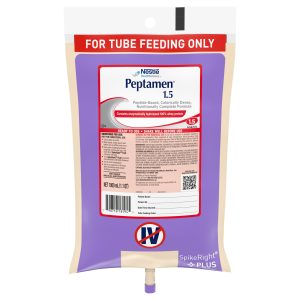 NESTLE HEALTHCARE NUTRITION Peptamen® 1.5 Peptide-Based Nutritionally Complete Formula, 1 Liter Bag 10798716281949