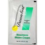 DONOVAN INDUSTRIES DawnMist® Shaving Cream 0.25 oz. Individual Packet PBS70