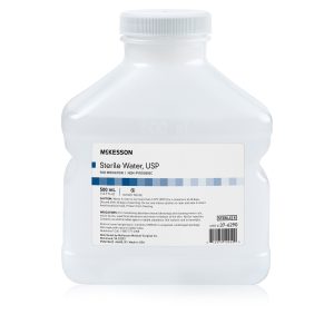 MCKESSON BRAND McKesson Irrigation Solution, 500 mL Screw-Top Bottle 37-6290