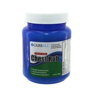 NEW WORLD IMPORTS CareAll® Camphor / Menthol / Eucalyptus Oil Chest Rub MCR4