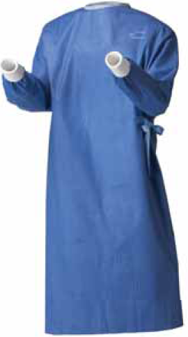 CARDINAL RoyalSilk™ Nonreinforced Surgical Gown, Large 9518